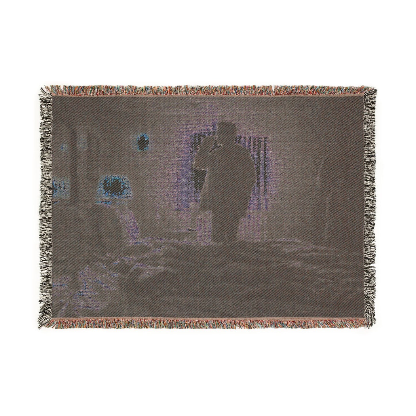 Crossroads Motel - Woven Tapestry Blanket