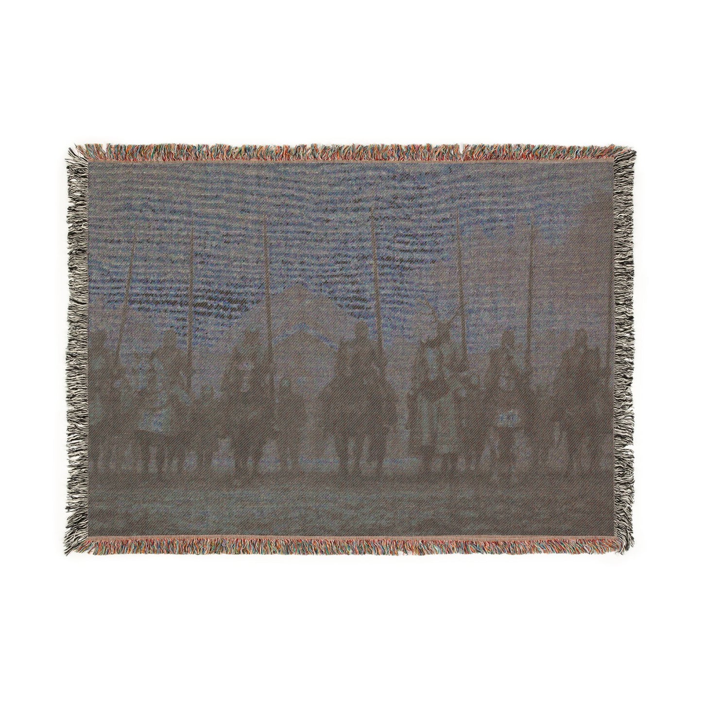 Seven - Woven Tapestry Blanket