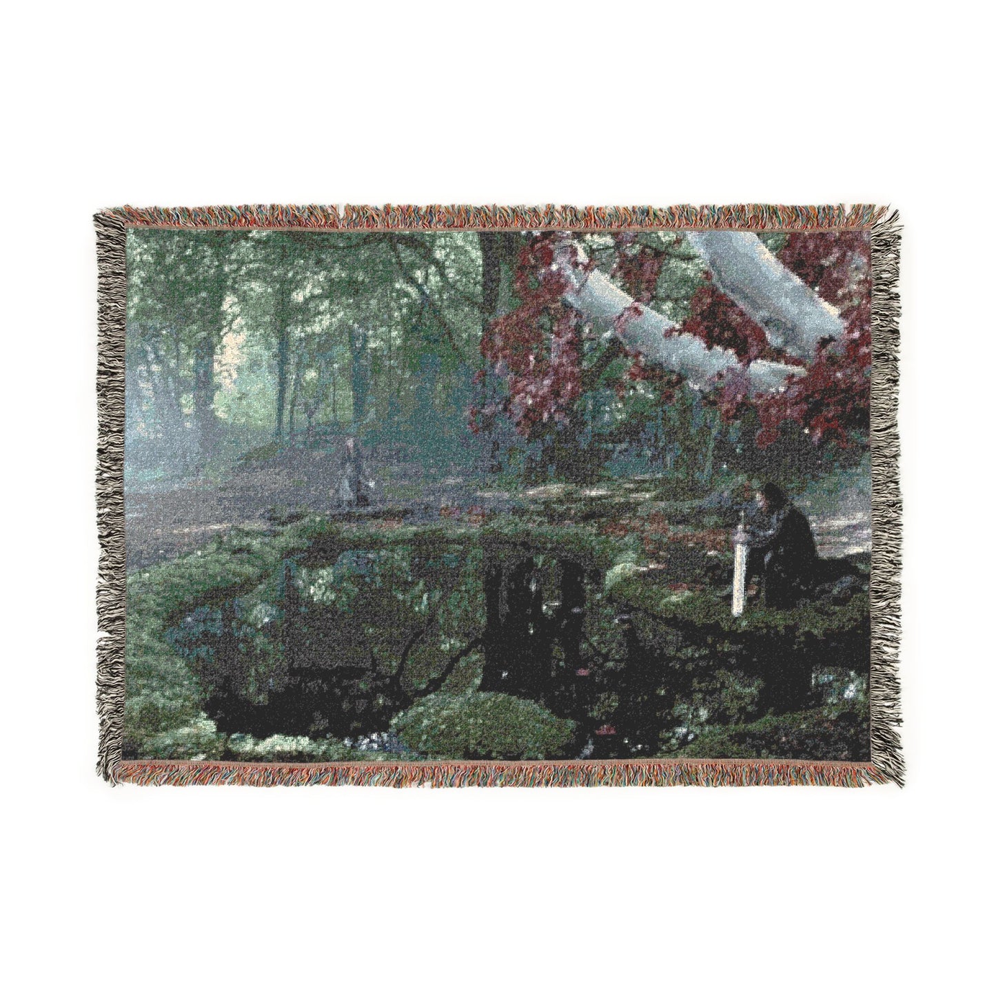 Old Gods - Woven Tapestry Blanket